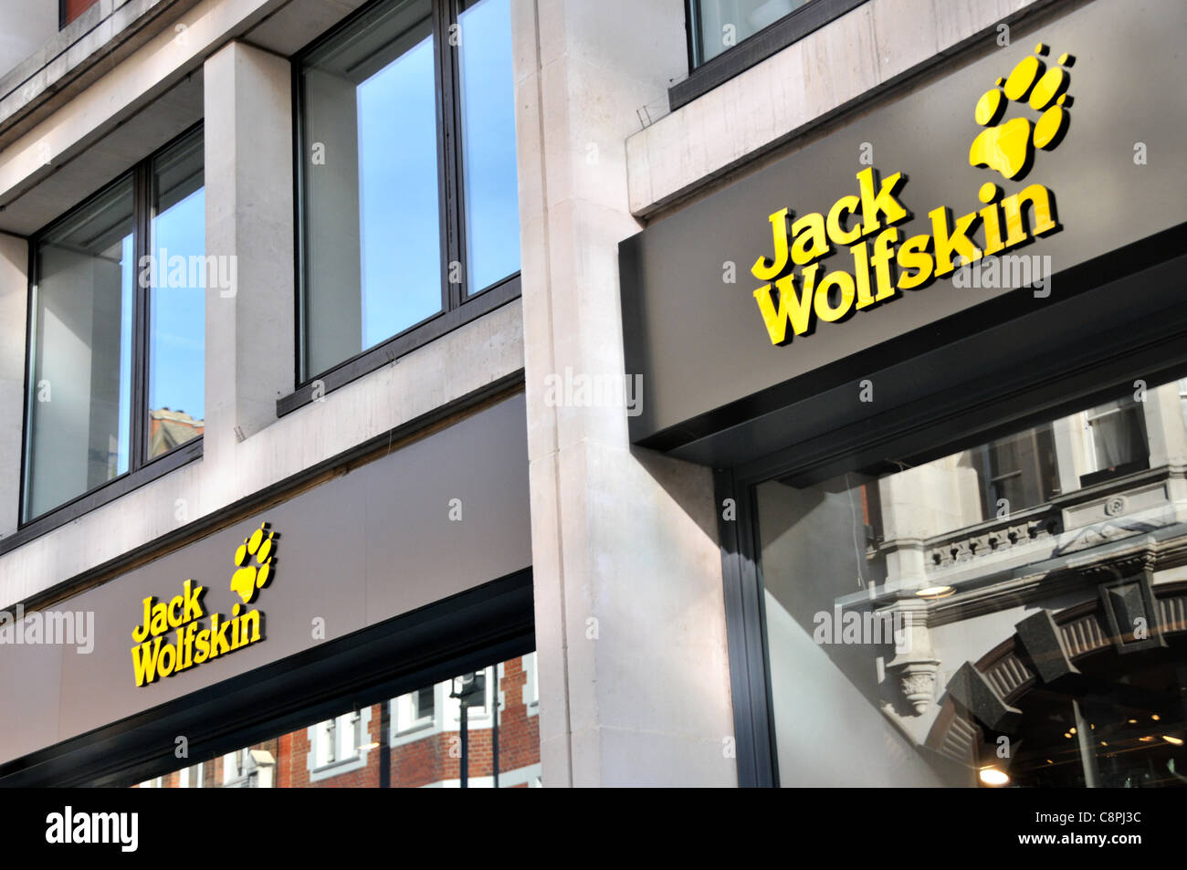 Jack Wolfskin store shop outdoor wear clothes Long Acre Covent Garden Stock  Photo - Alamy