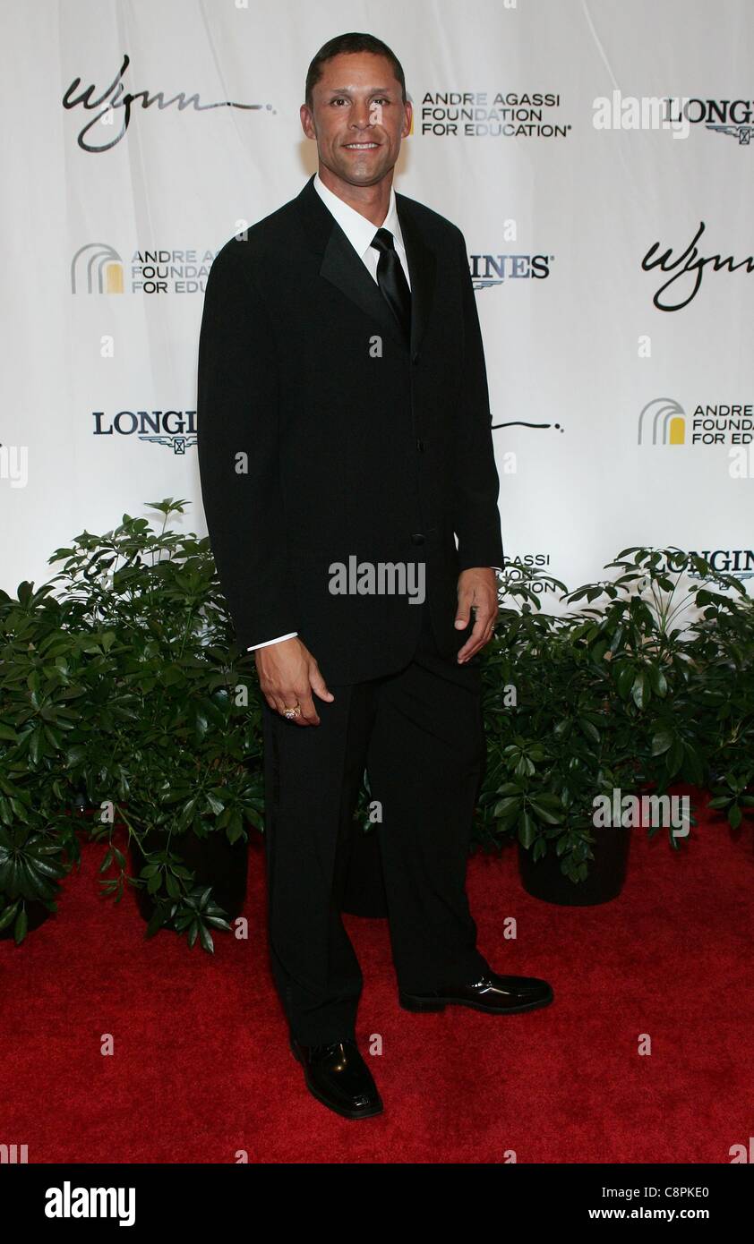 Dan O'Brien at arrivals for 16th Andre Agassi Grand Slam for Children Benefit Concert, Wynn Las Vegas, Las Vegas, NV October 29, 2011. Photo By: James Atoa/Everett Collection Stock Photo