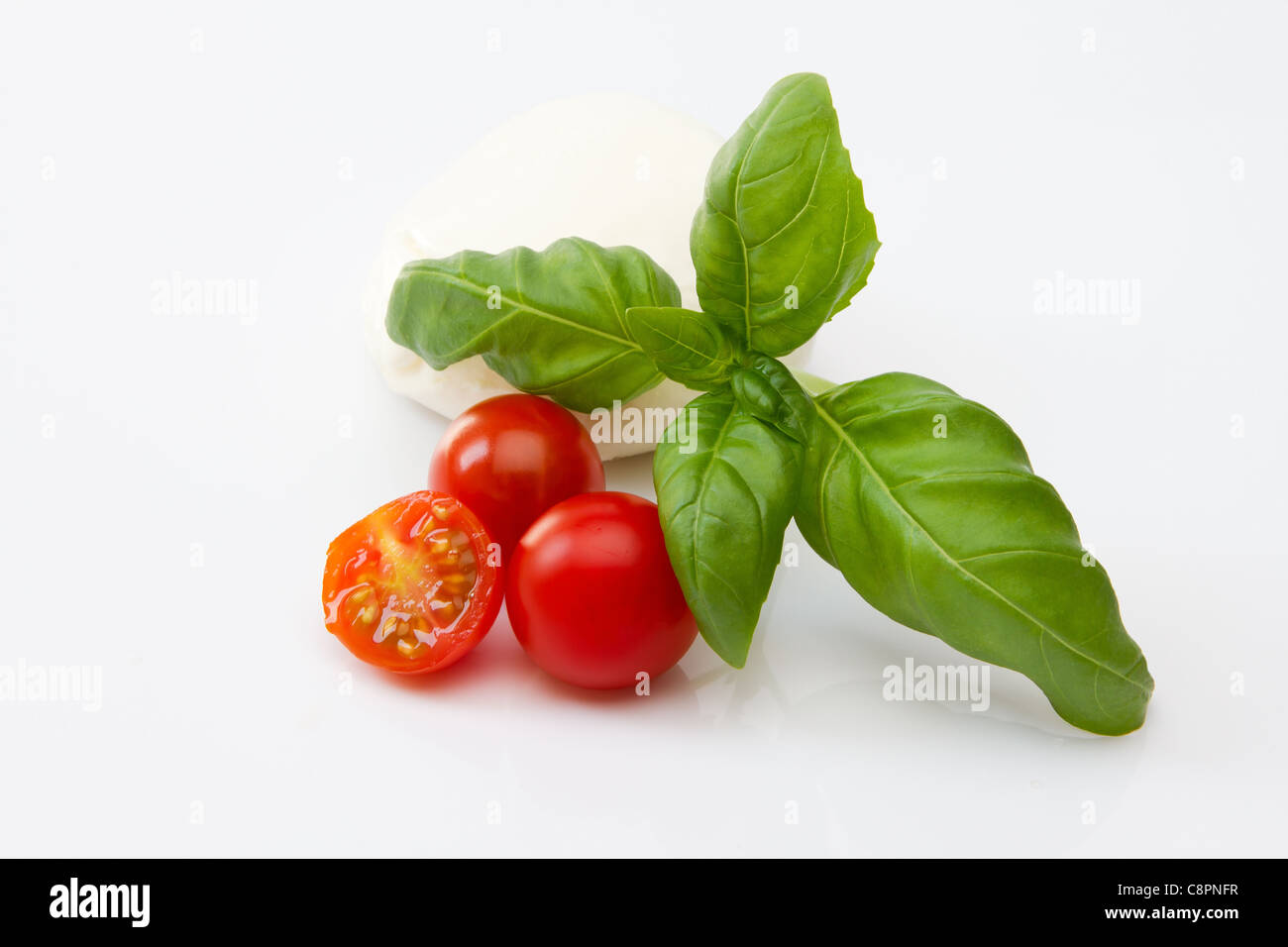Fresh salad ingrdients Stock Photo