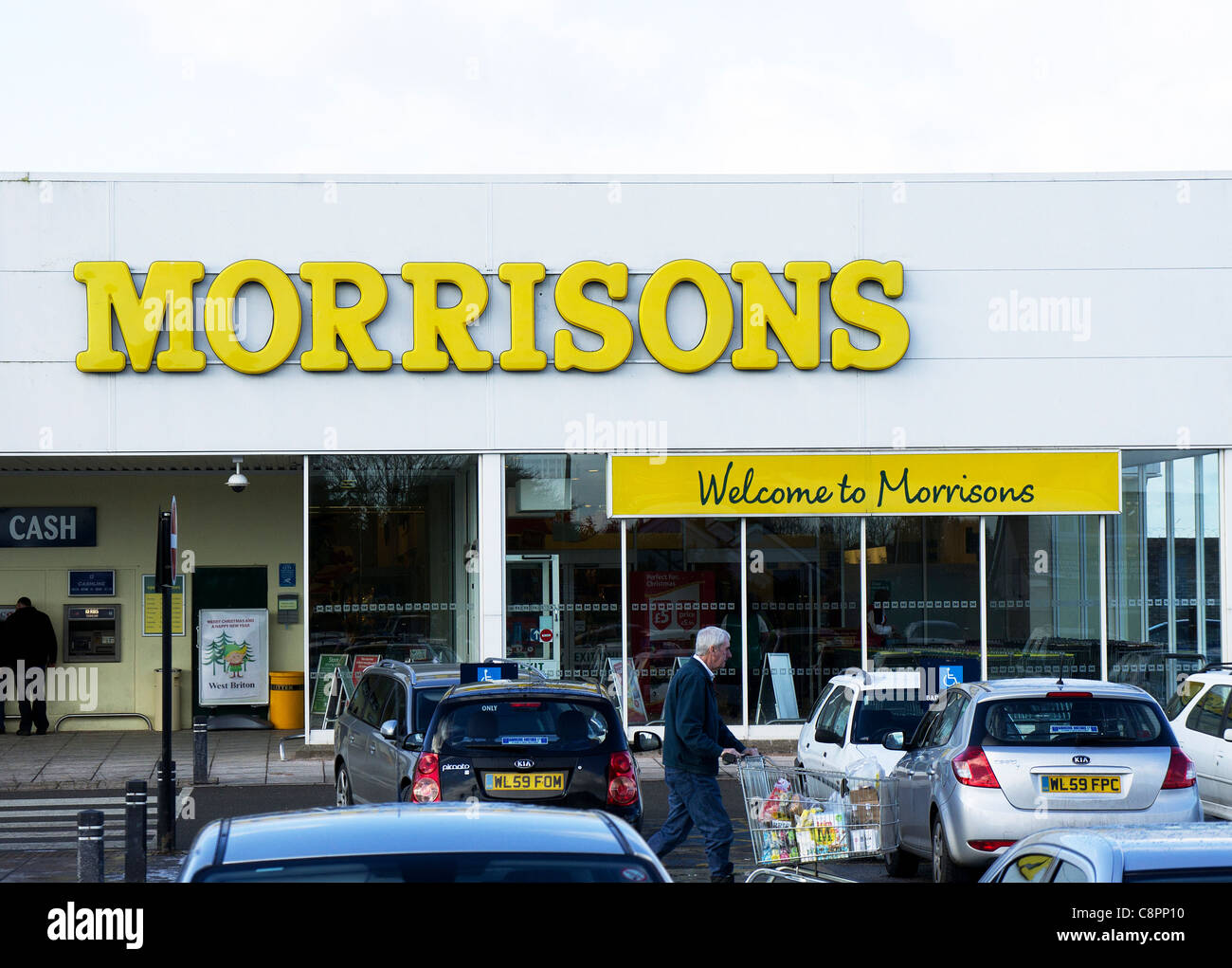 A Morrisons store in cornwall, uk Stock Photo Alamy