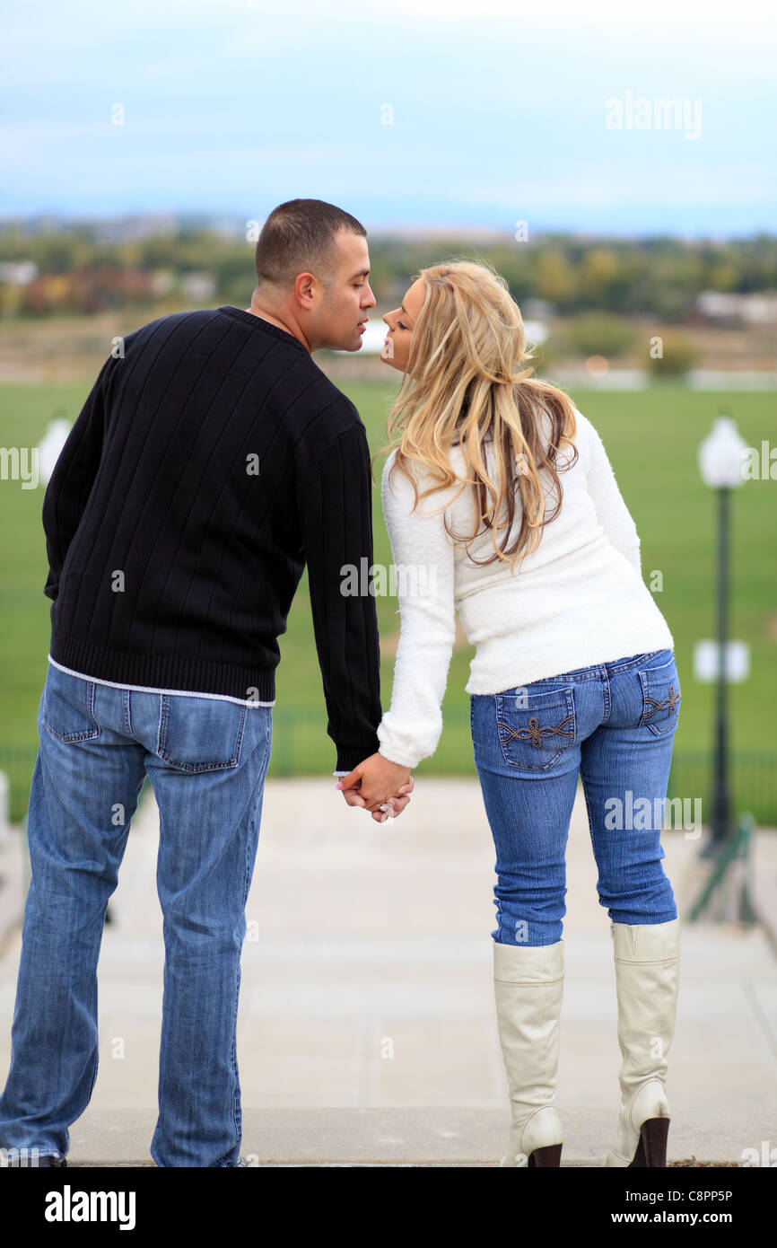 A couple in love Stock Photo