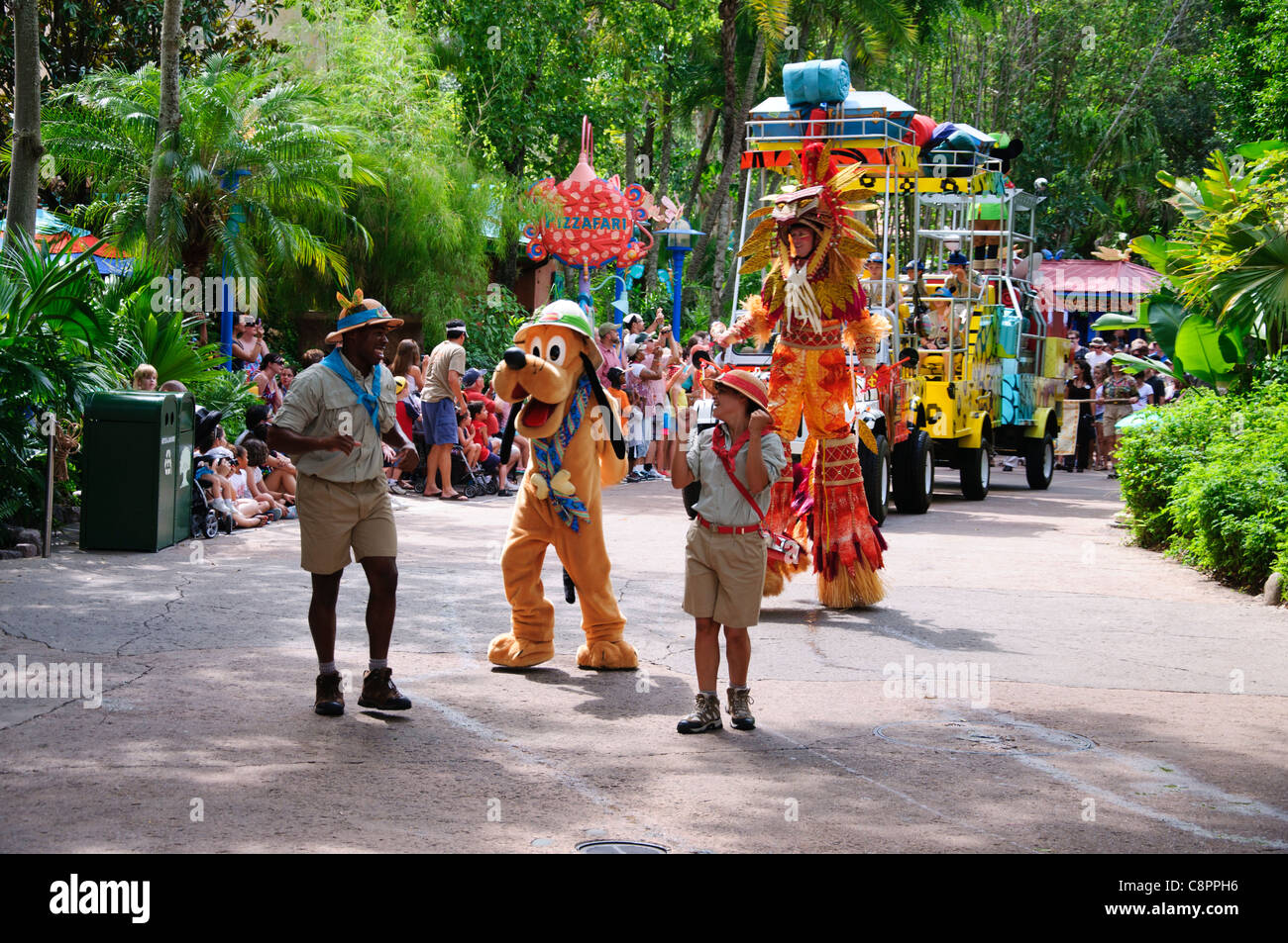jammin jungle parade walt disney world resort parks animal kingdom pluto Stock Photo - Alamy jammin jungle parade walt disney world resort parks animal kingdom pluto Stock Photo - Alamy