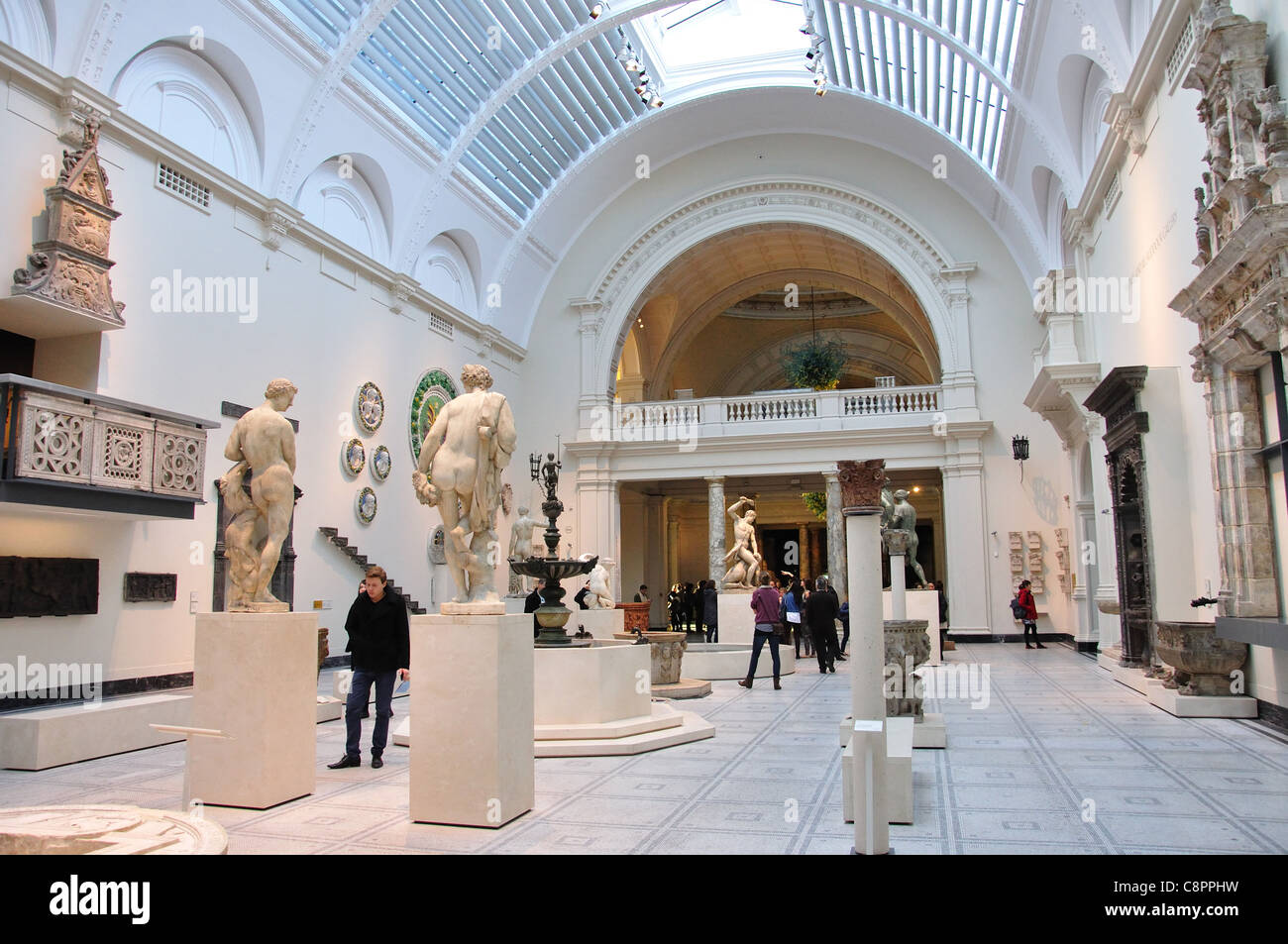 Medieval & Renaissance Gallery, Victoria and Albert Museum, Cromwell Gardens, Kensington, Greater London, England, United Kingdom Stock Photo