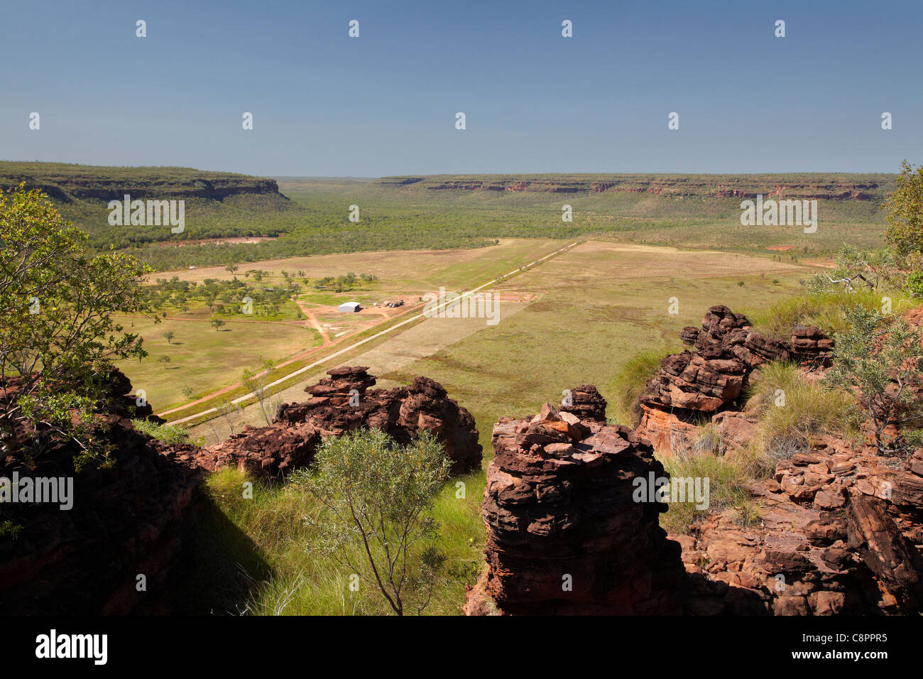 Cattle Station, Victoria River, Northern Territory, Australia Stock Photo