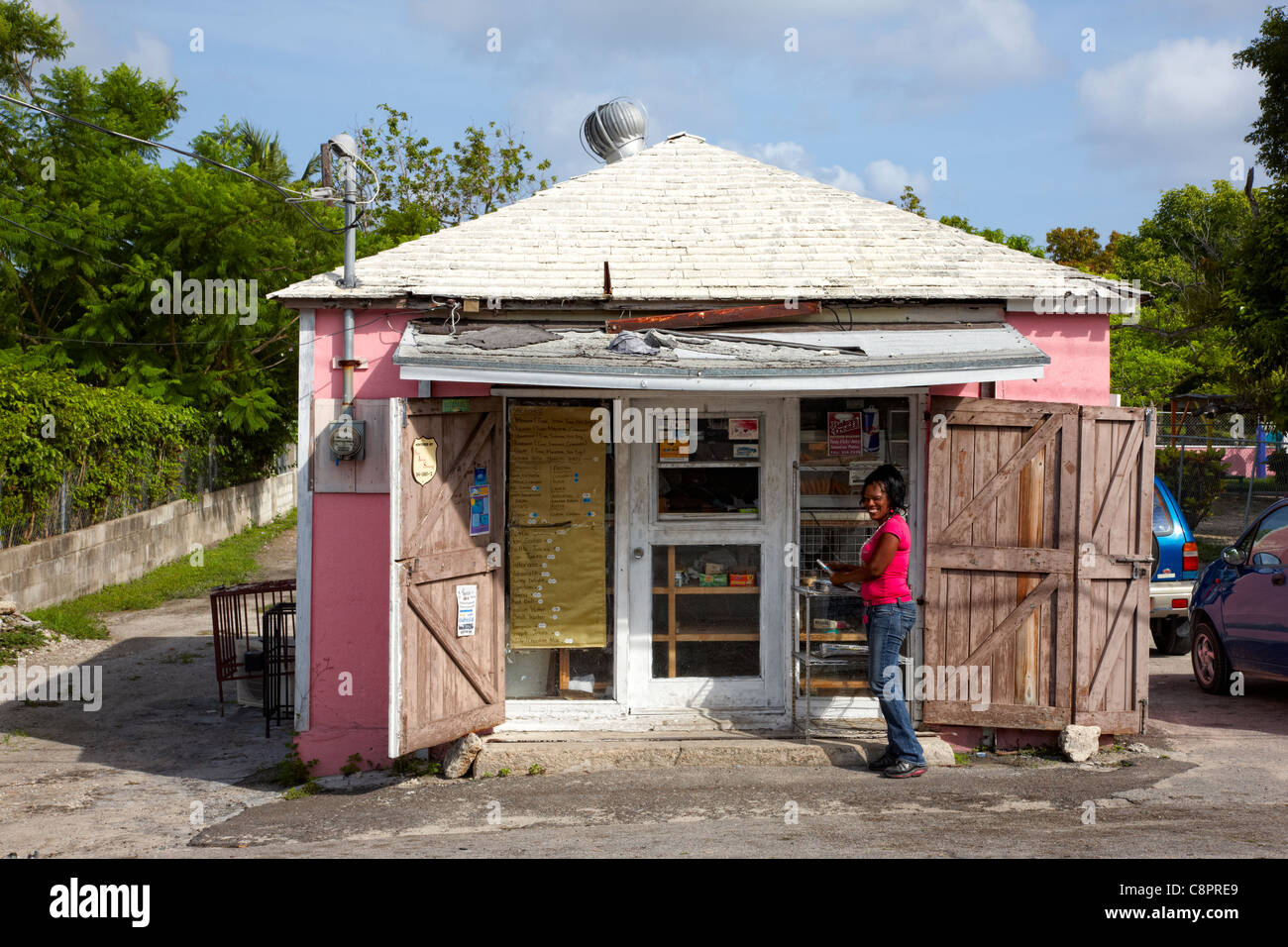 Local store, Nassau, Bahamas, Caribbean Stock Photo Alamy
