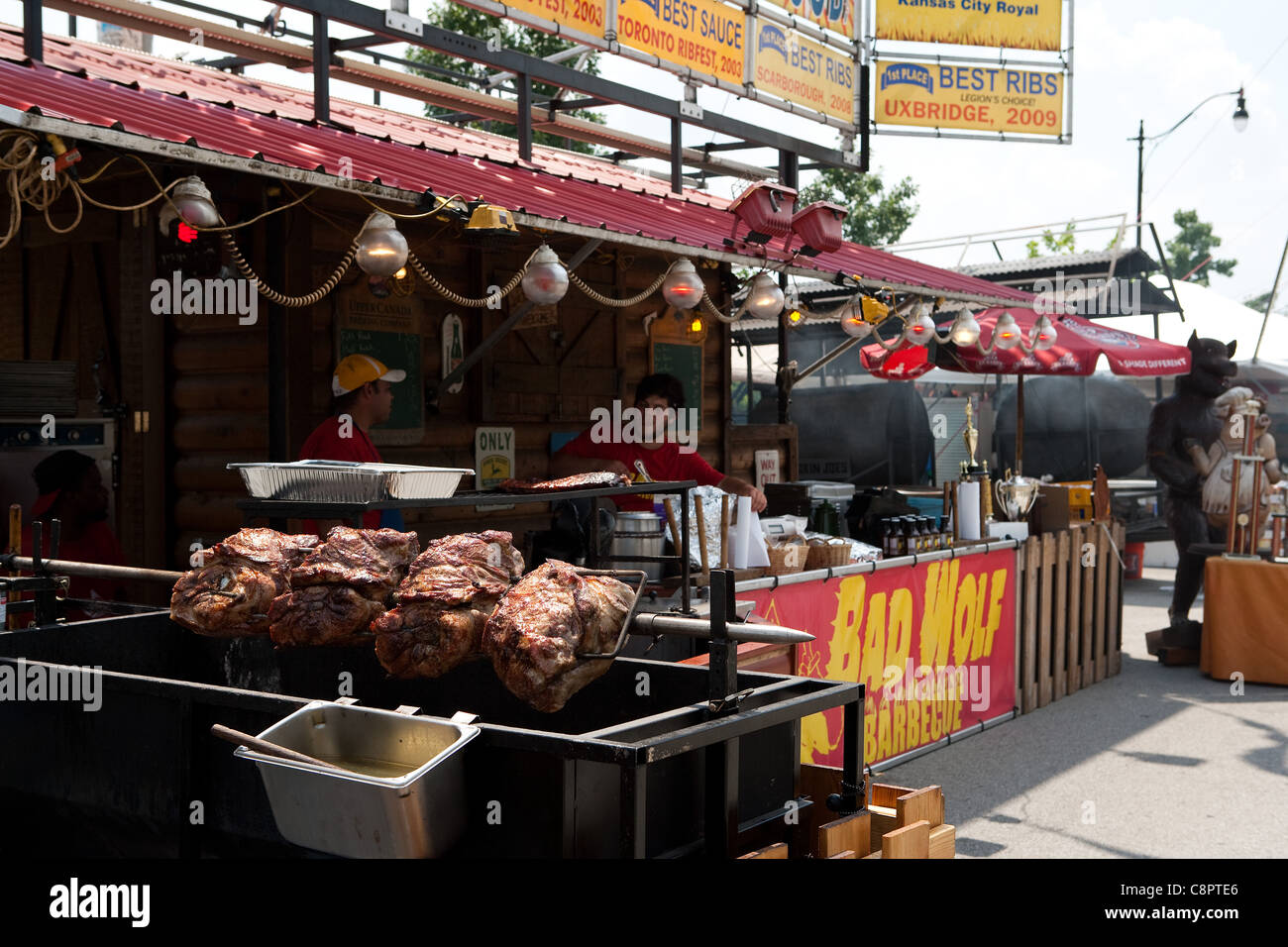 Jazz and Rib Fest in Columbus Ohio Stock Photo Alamy