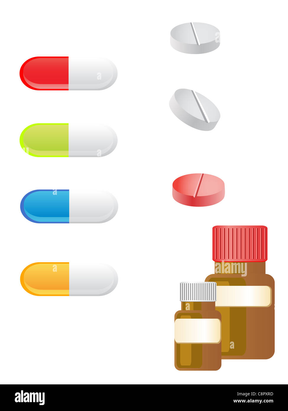 Capsules medicine Stock Photo Alamy