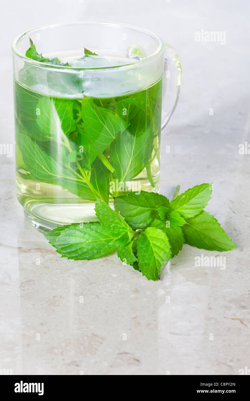 Mint Tea Stock Photo