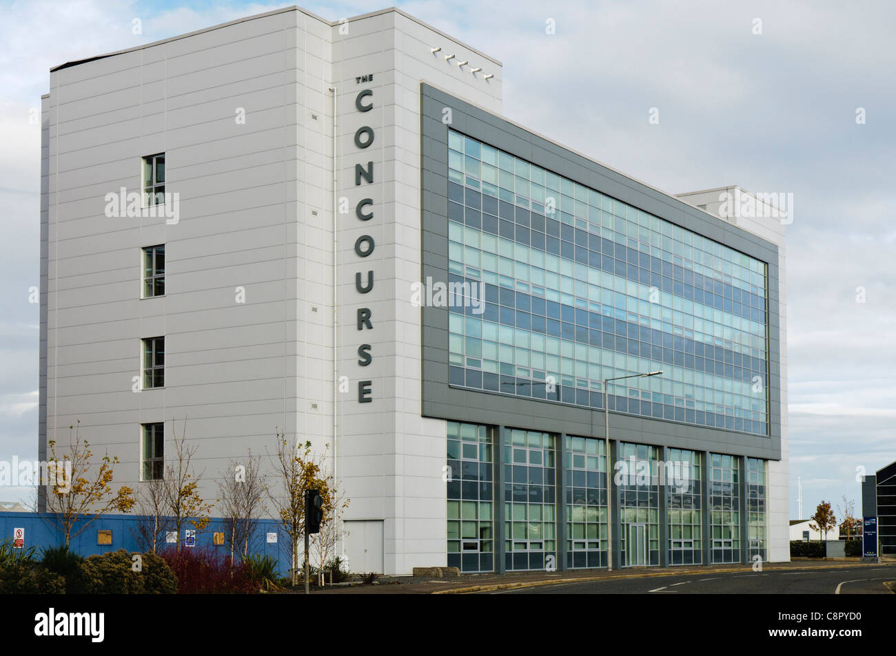 Concourse building at the Northern Ireland Science Park Stock Photo