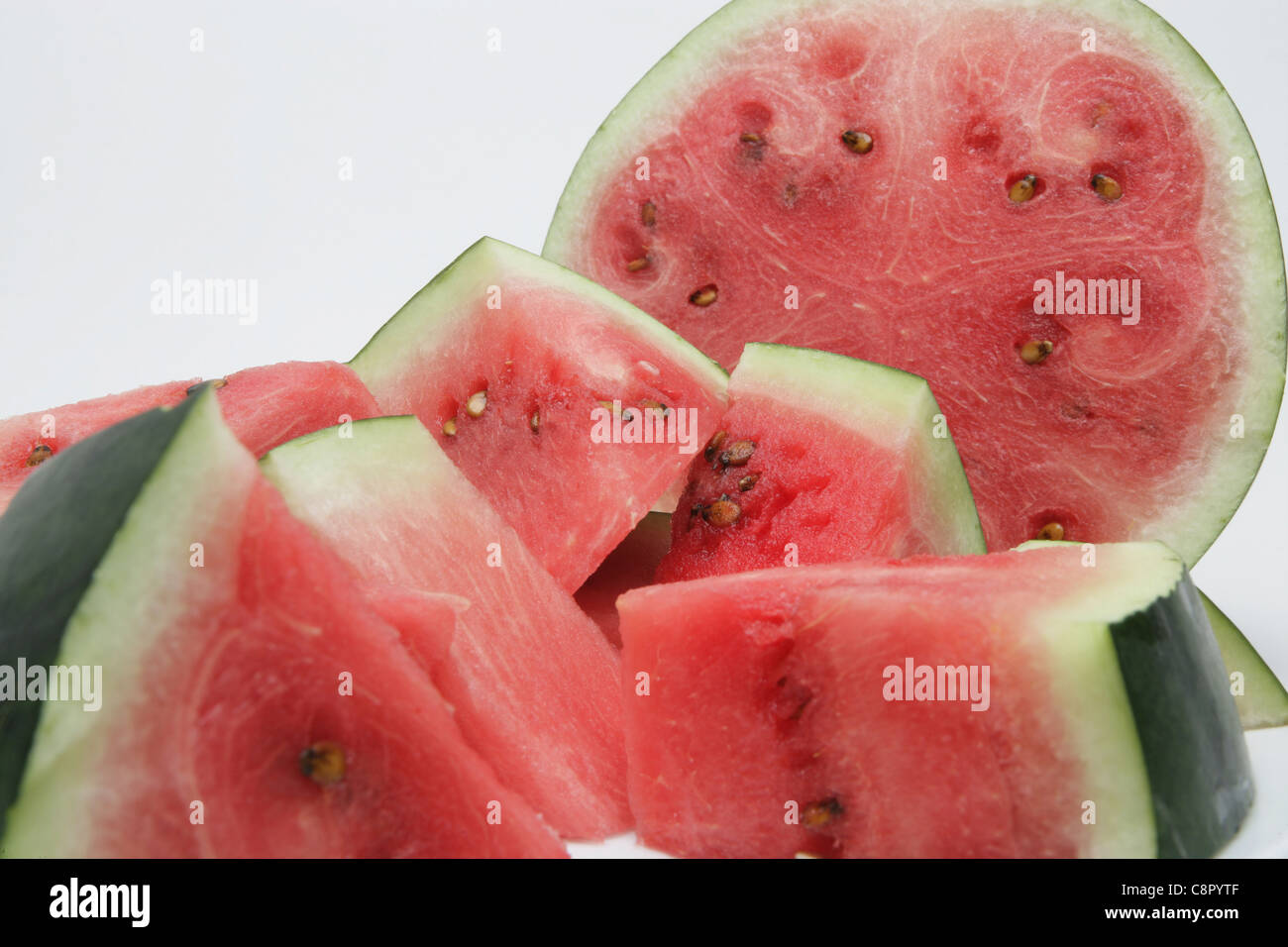 water melon high-key Stock Photo