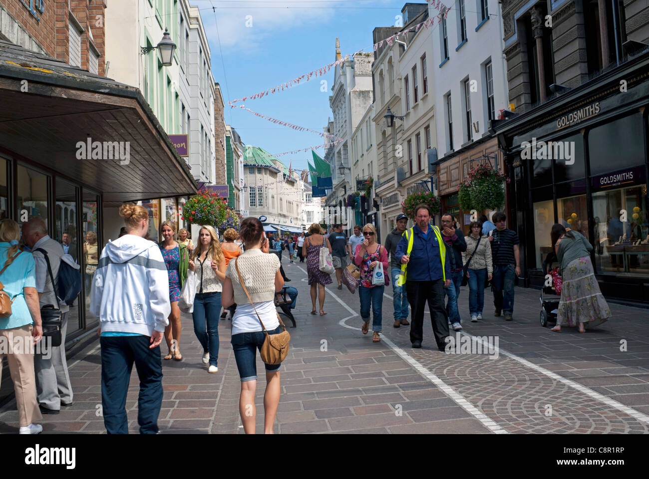 Jersey channel islands shops hires stock photography and images Alamy