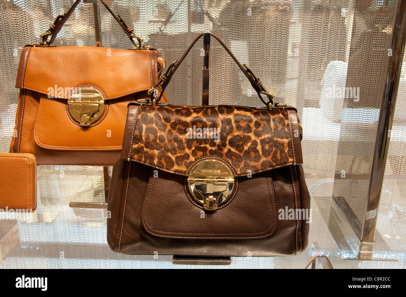 Bag Bags Michael Kors New York shop display window United states of ...