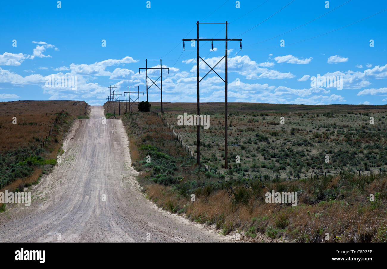 U.S.A. Texas, the Route 66 in direction Groom Stock Photo Alamy