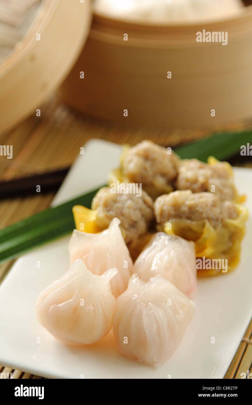 Chinese food, Dimsum Stock Photo