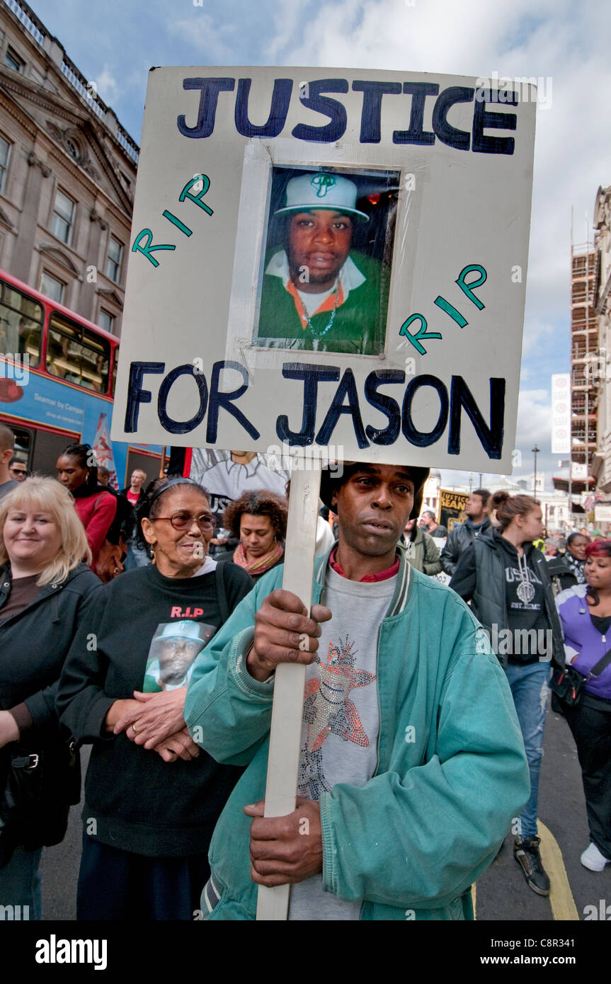 Families and friends of relatives who have died in police custody march ...
