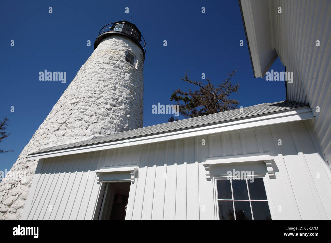 Dyce Head Lighthouse, Castine, Maine, USA Stock Photo Alamy
