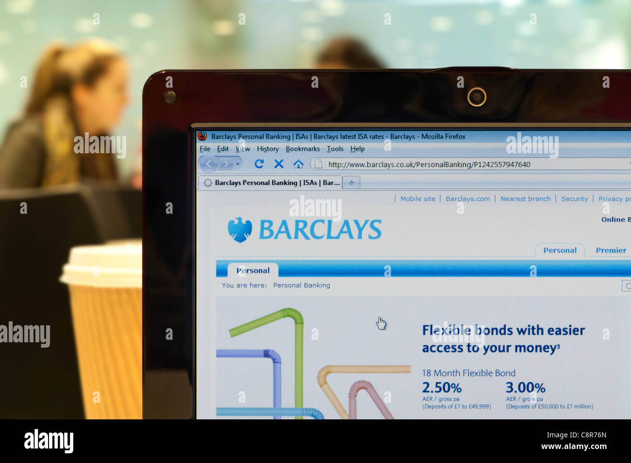 Barclays Website Screen Stock Photos Barclays Website Screen
