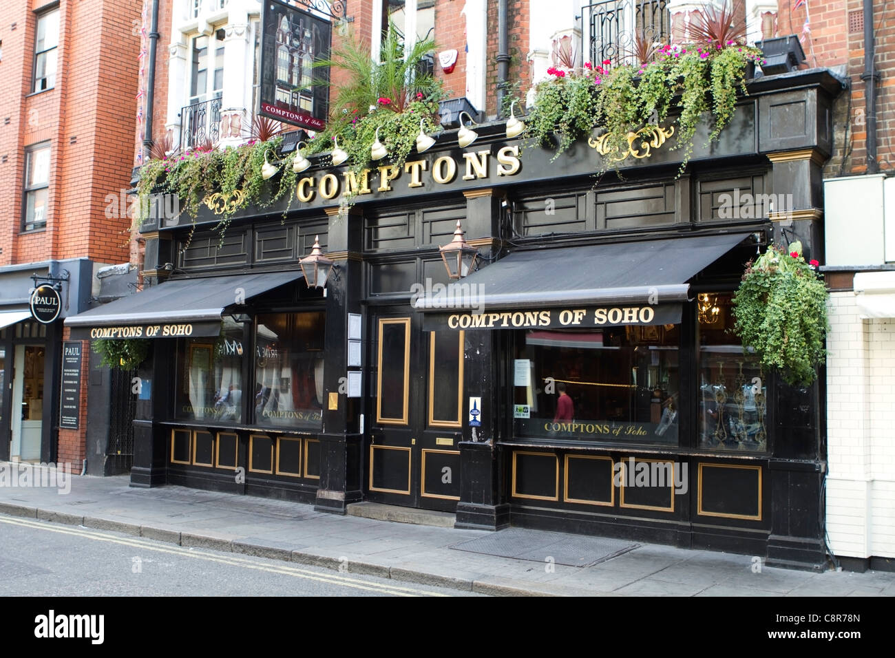 Comptons bar on Old Compton Street in Soho, London Stock Photo Alamy