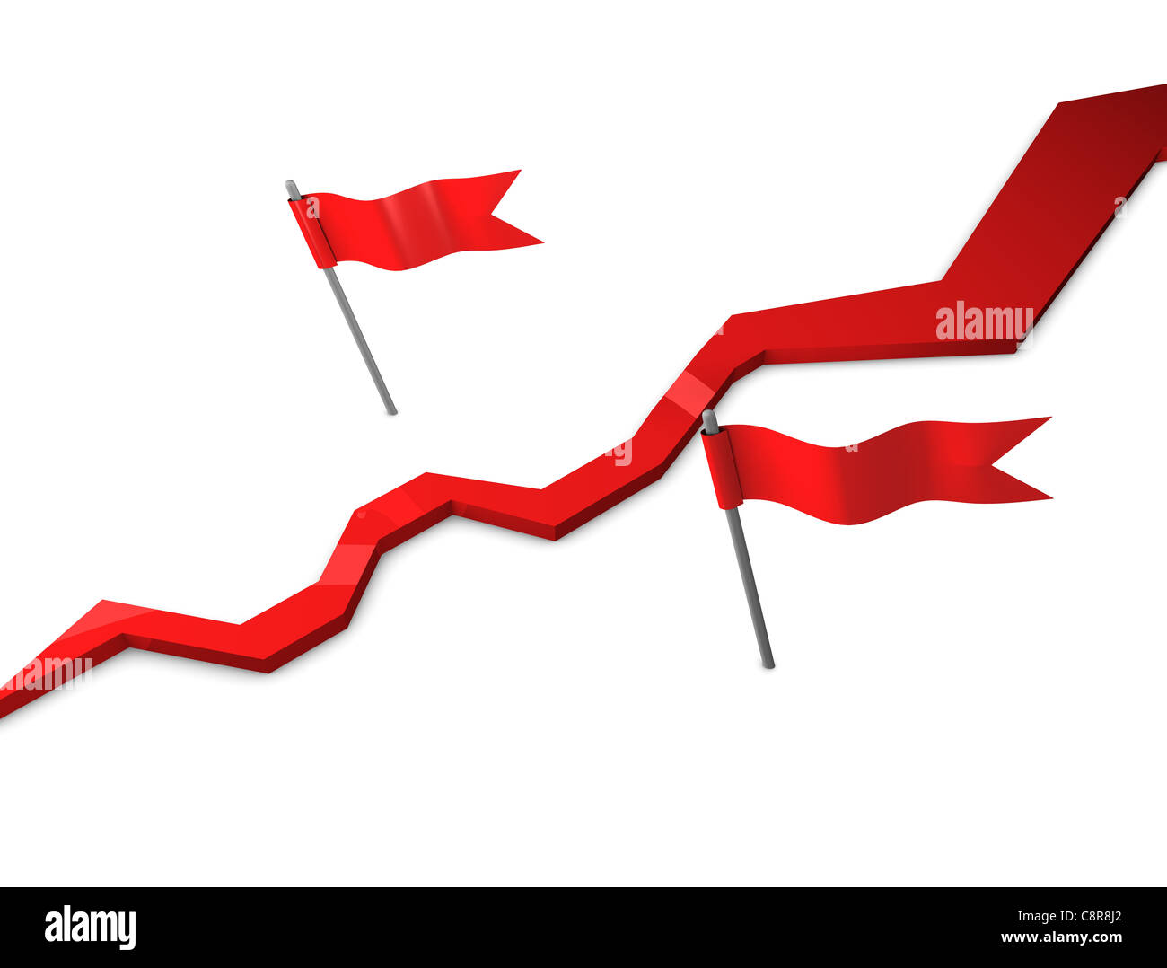 3d rendering, Conceptual illustration Country Territorial Disputes 