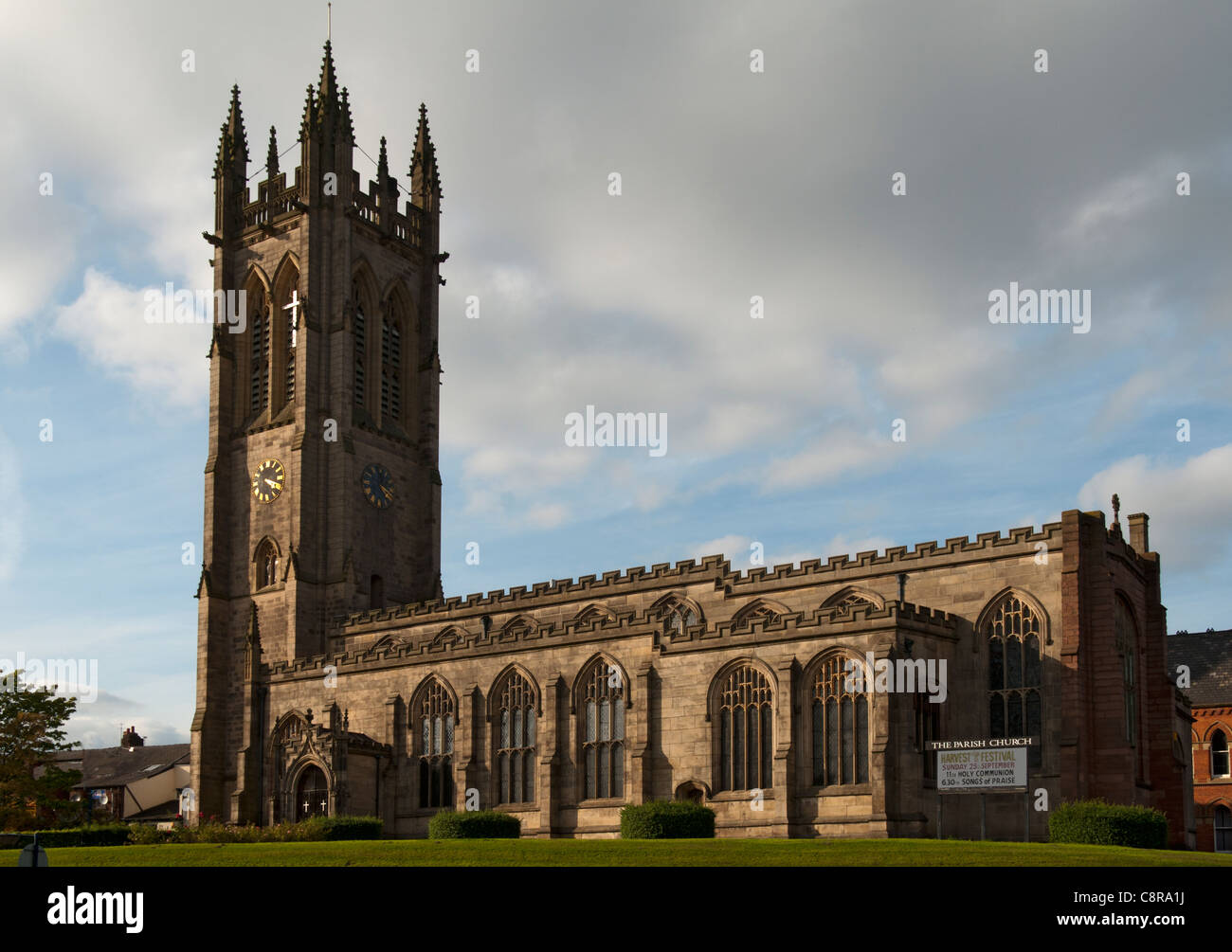 The Parish Church of St. Michael and All Angels. Ashton under Lyne, Tameside, Manchester