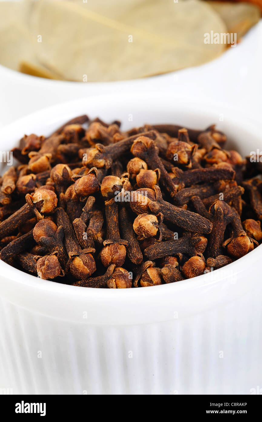 cloves in a cup Stock Photo Alamy