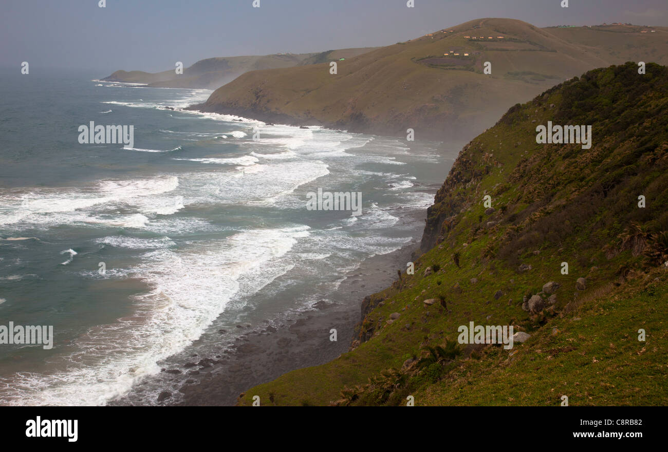 wild coast near coffee bay Stock Photo