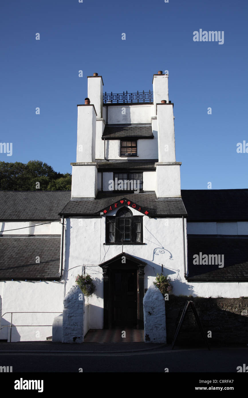 Pack o' Cards Inn, Combe Martin, Devon, England Stock Photo Alamy