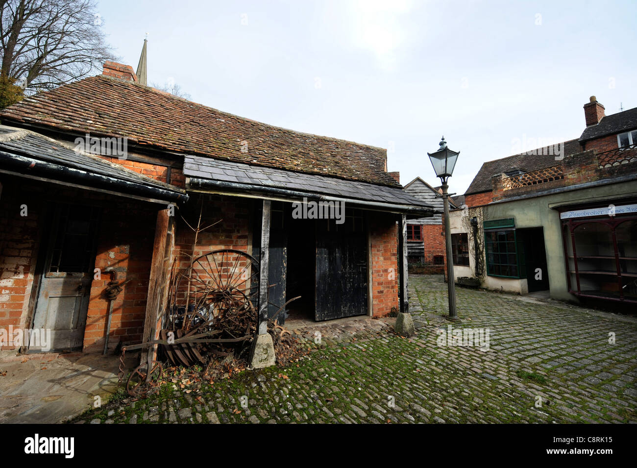 The Shambles Victorian Village in Newent, Gloucestershire - a museum of Victoriana UK 2009 Stock Photo