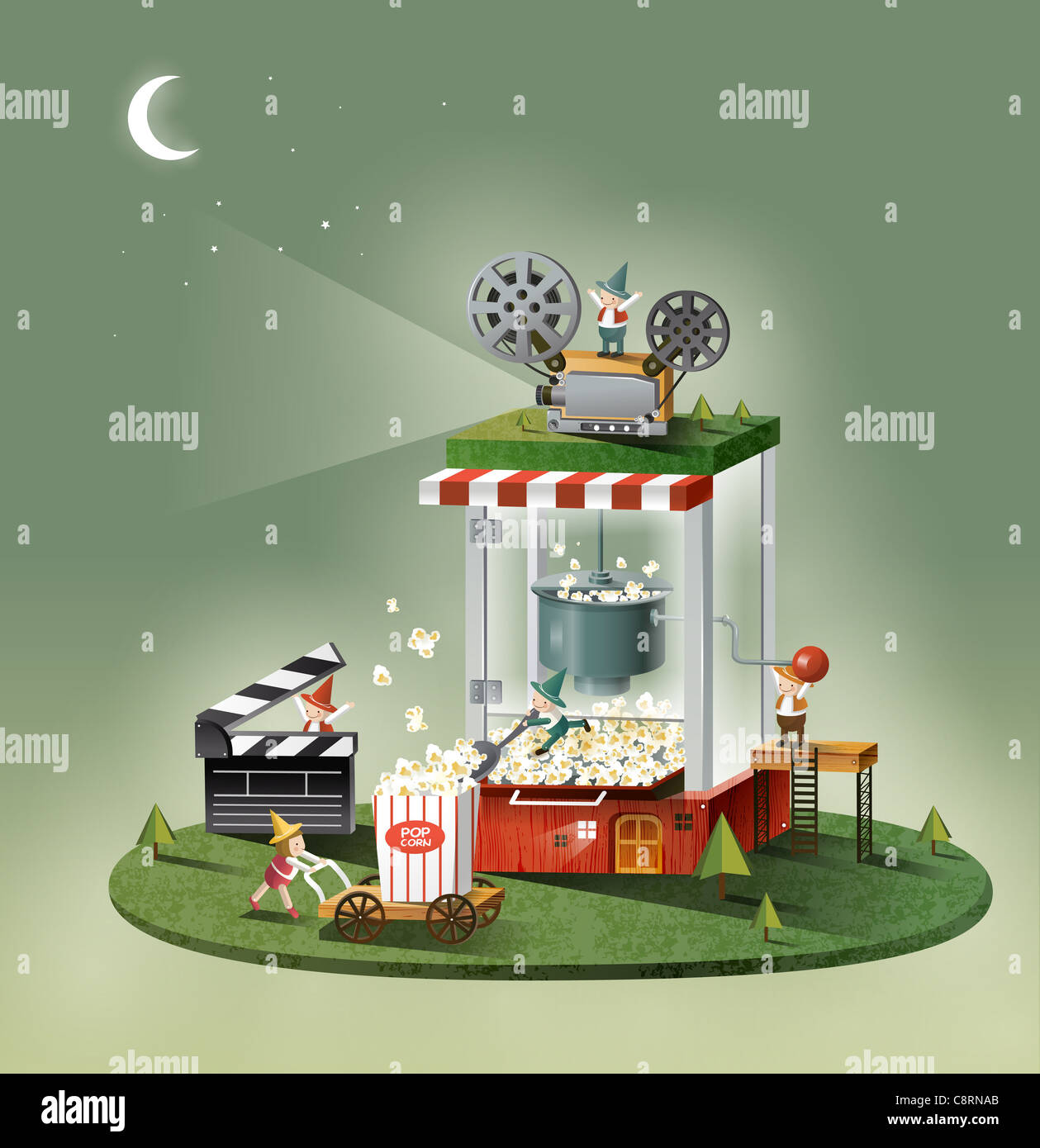 Popcorn machine hires stock photography and images Alamy