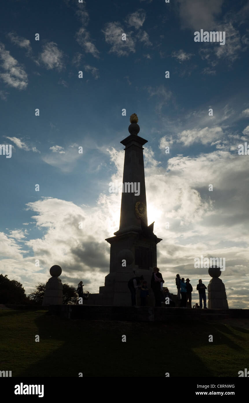 Coombe Hill South Africa Boer War memorial near Dunsmore village in