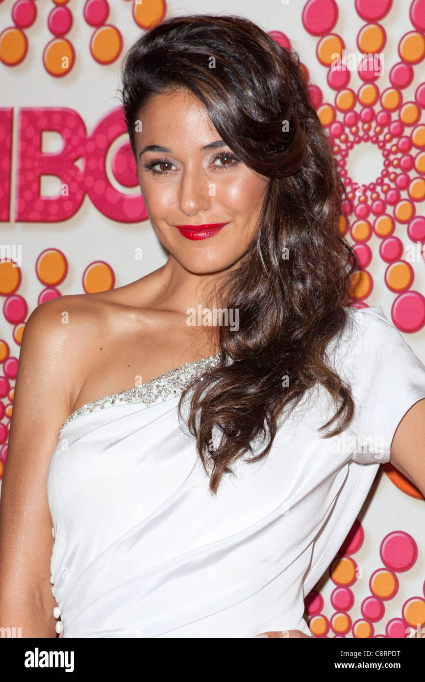 Emmanuelle Chriqui at arrivals for HBO Post-Emmy Awards Reception, The