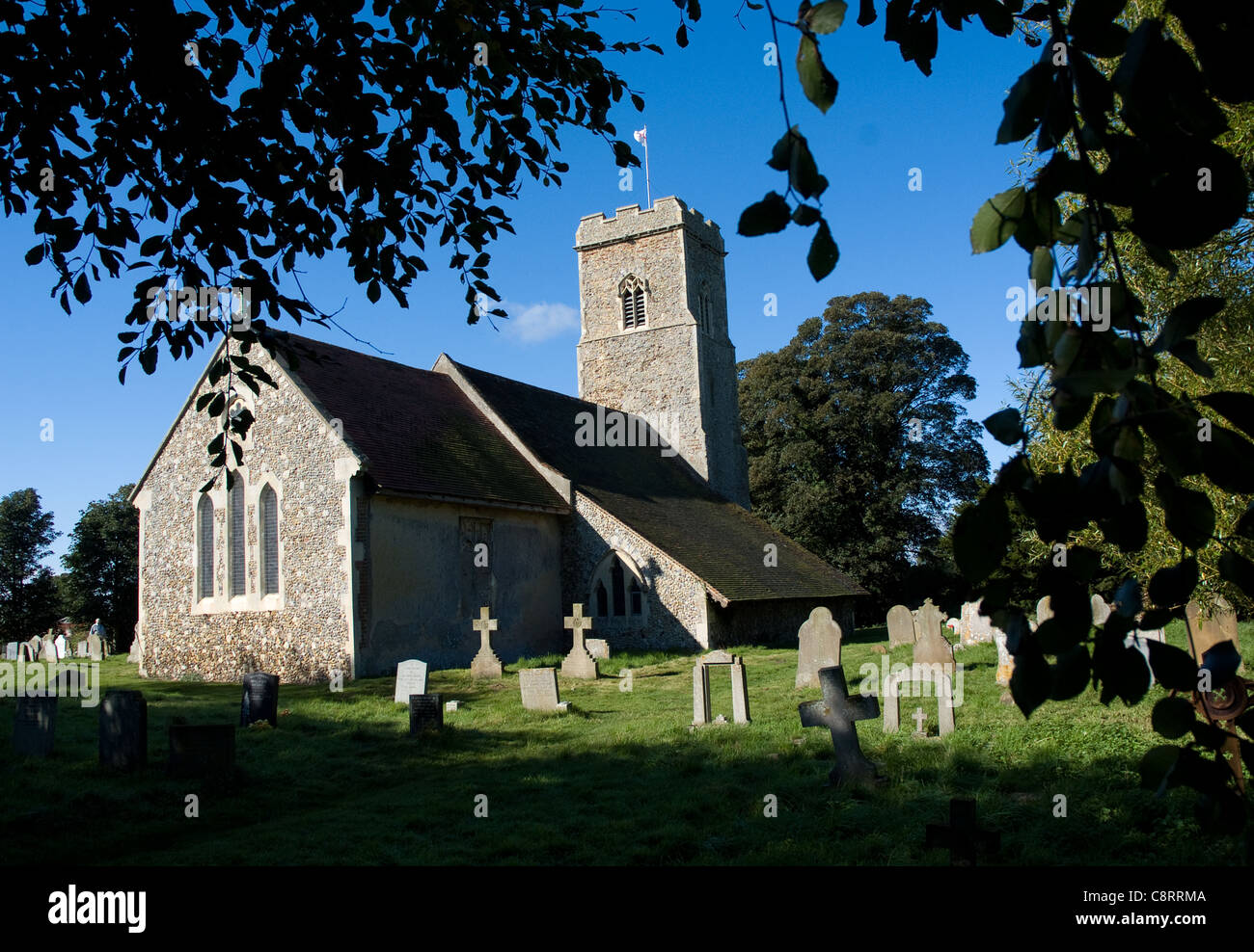 St Margaret of Antioch church, in Shottisham, Suffolk Stock Photo Alamy