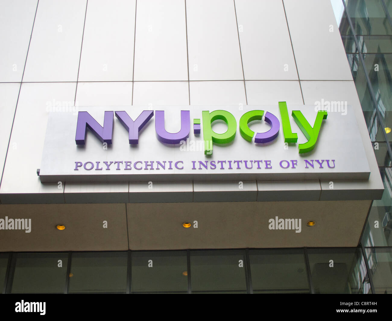 Polytechnic Institute of New York University in Brooklyn NY Stock Photo