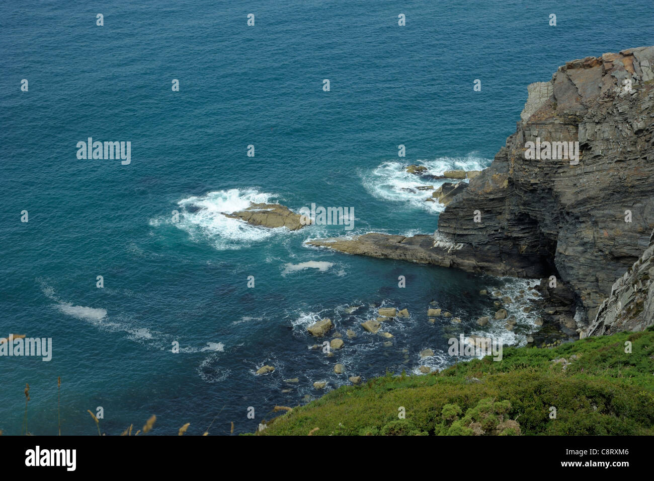 Cemaes Head Pembrokeshire Stock Photo Alamy