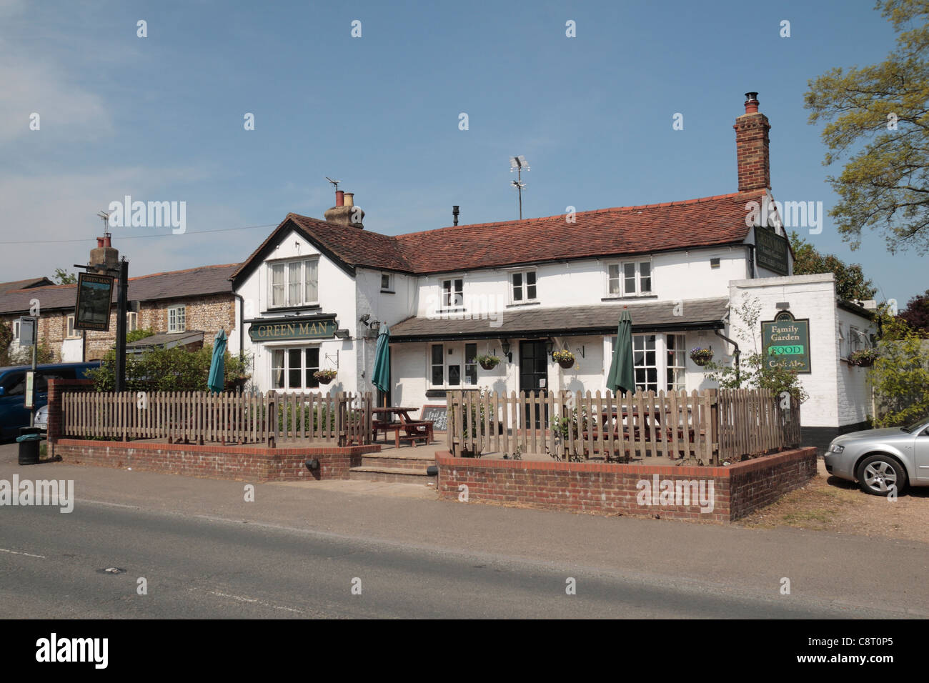 The Green Man restaurant and public house in Great Missenden,.Chiltern