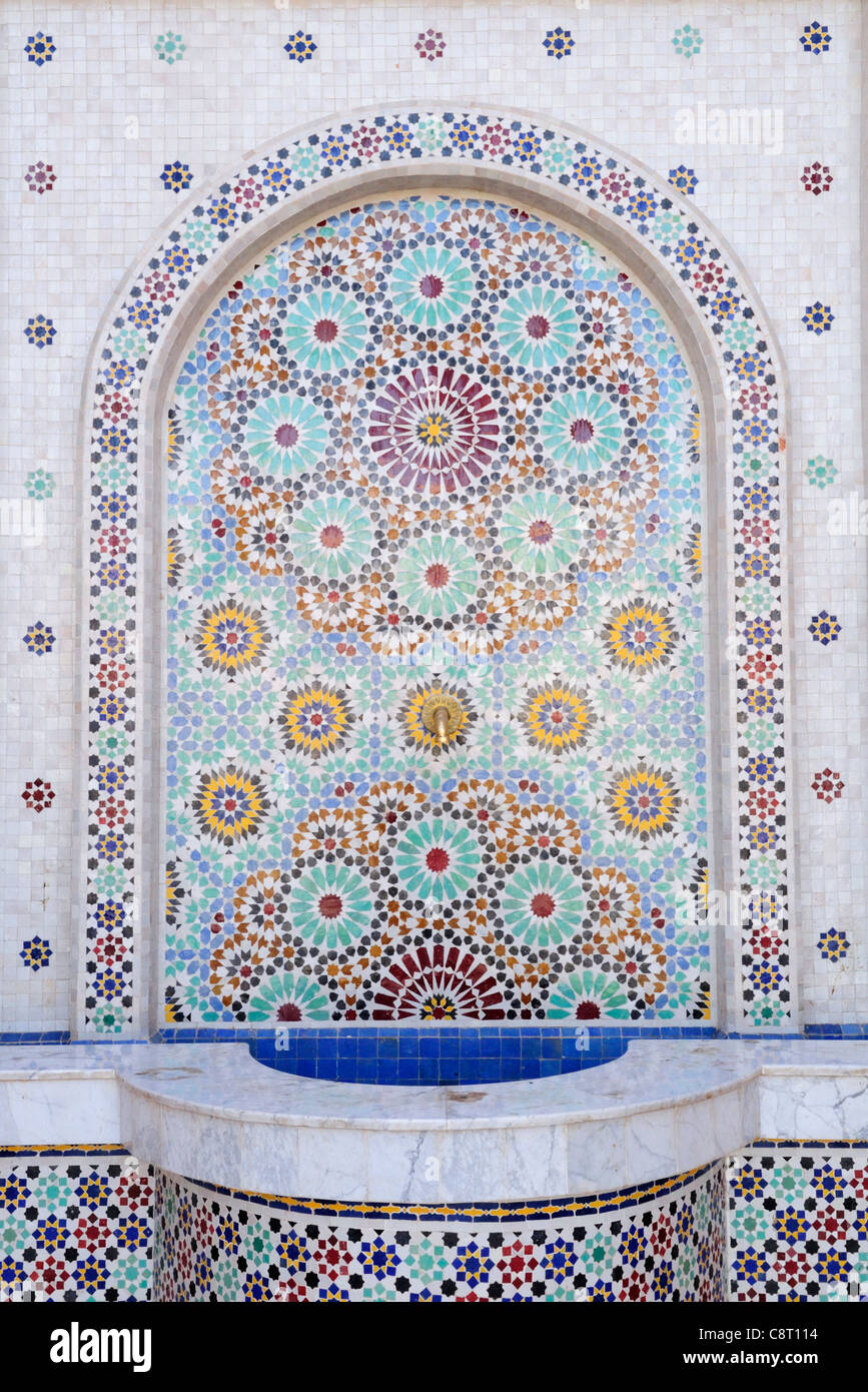 A Traditional Public Water Fountain, Zagora, Draa Valley Region, Morocco Stock Photo