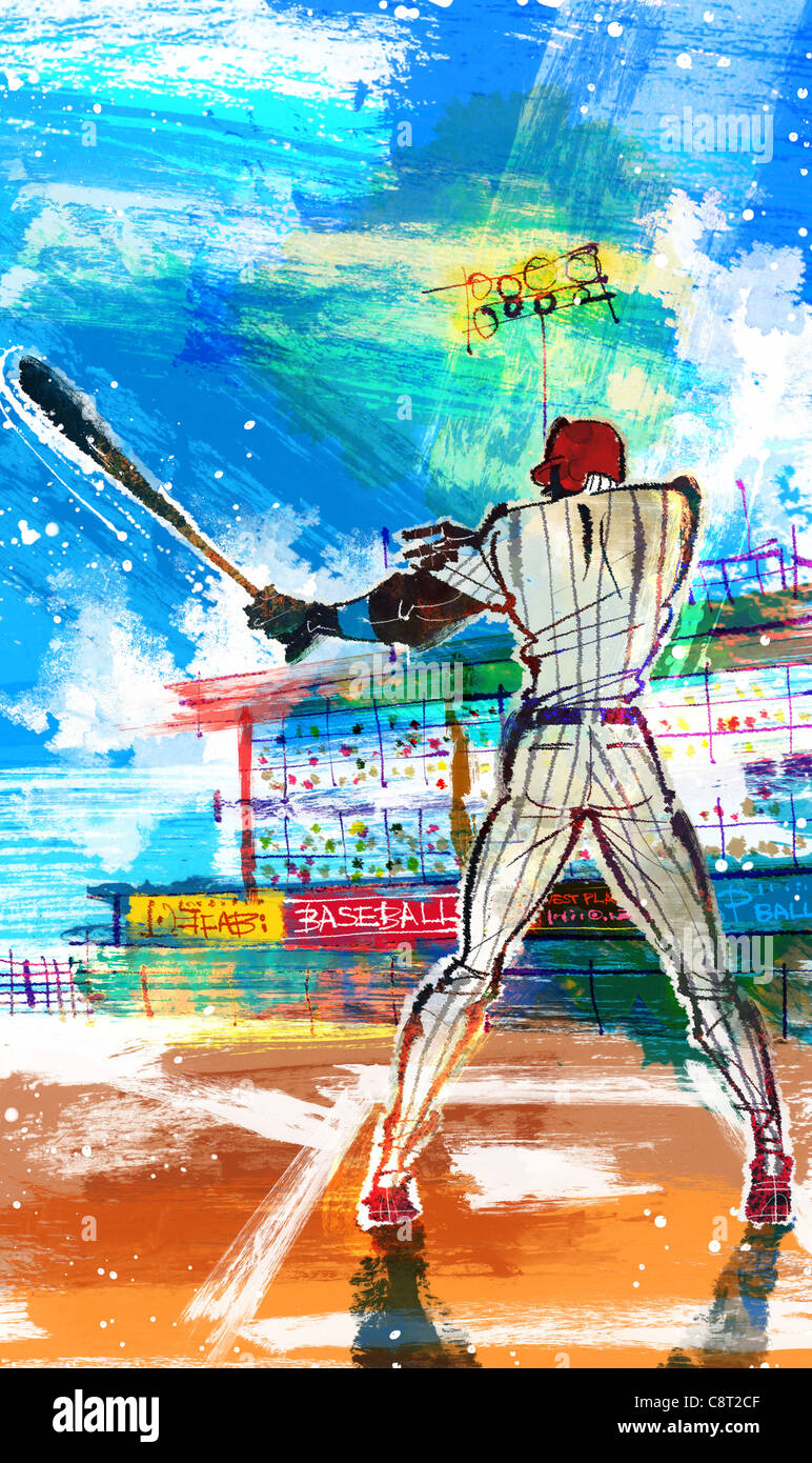Full baseball stadium hi-res stock photography and images - Alamy