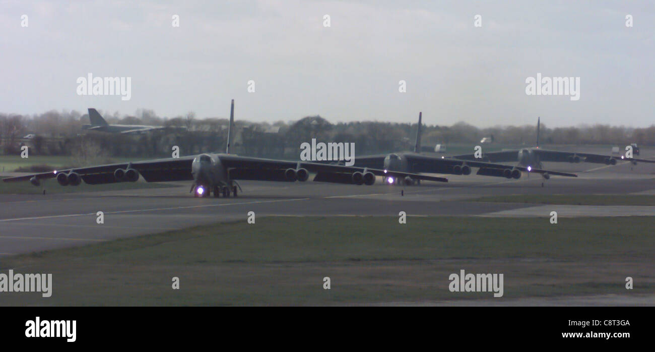 Operation Allied Force Three B-52 Stratofortresses From Barksdale Air ...