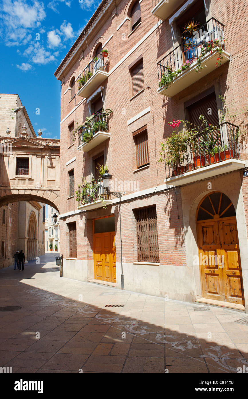 Old town. Valencia, Spain Stock Photo Alamy