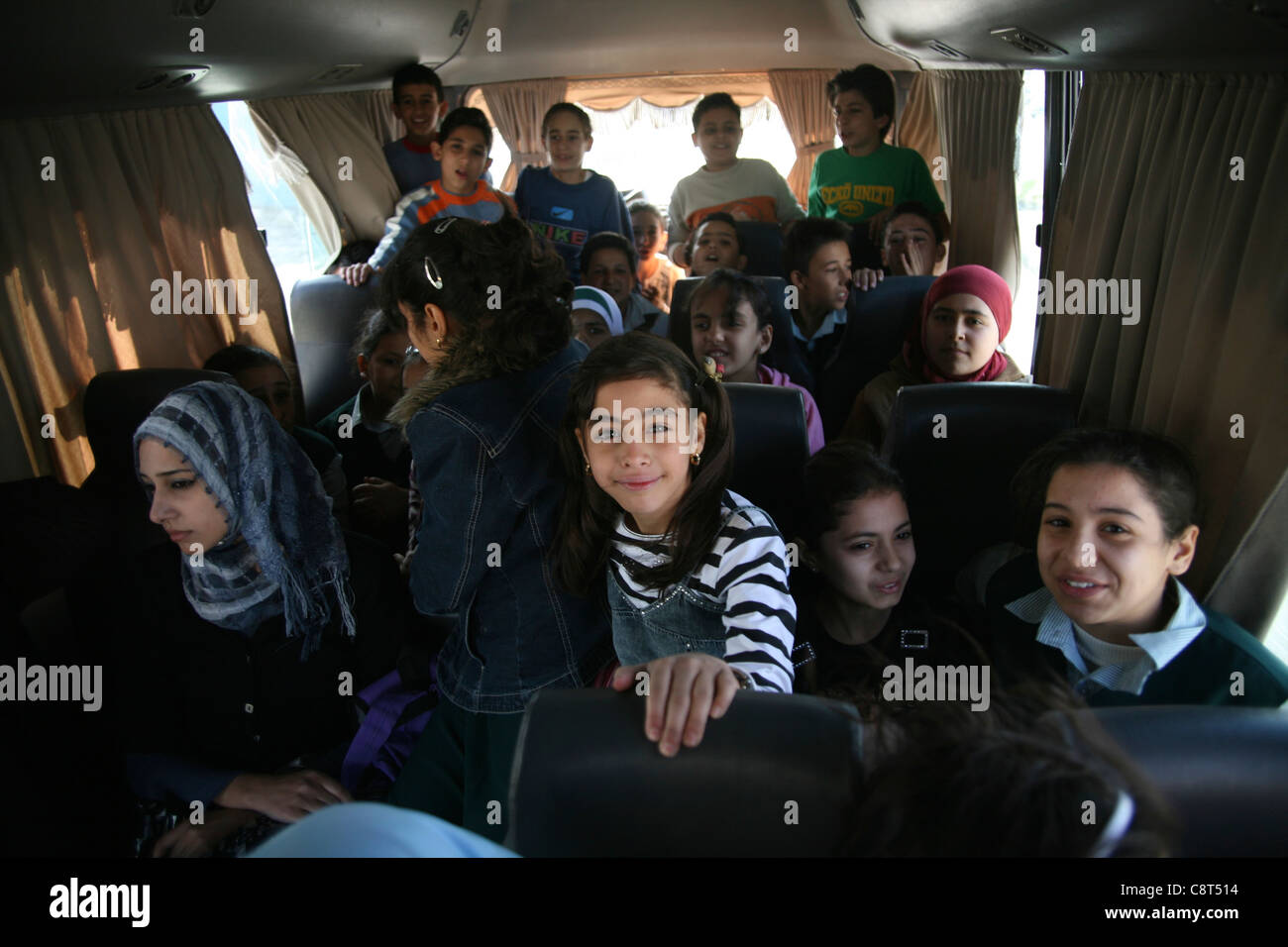 primary school in Amman, Jordan Stock Photo