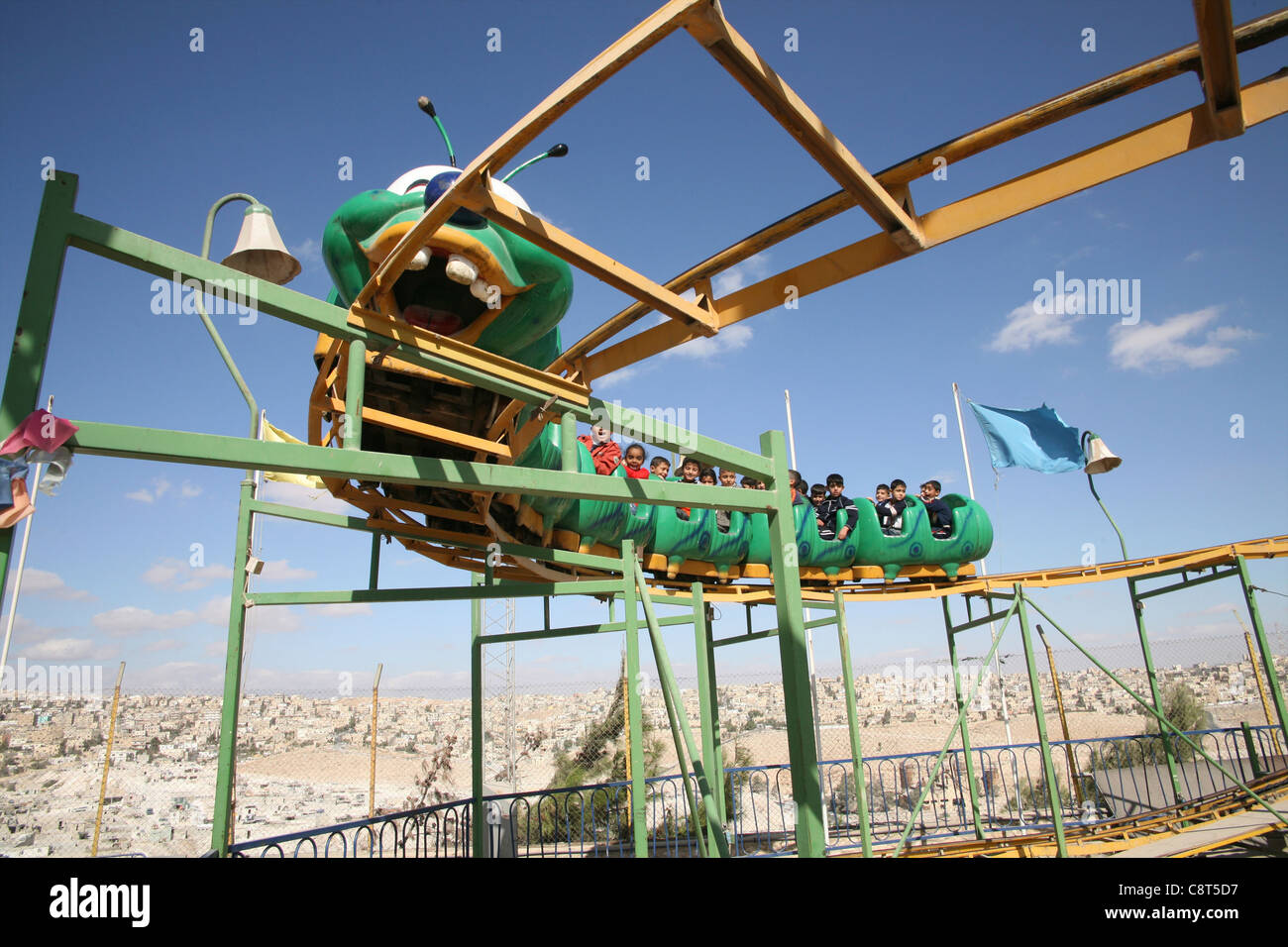 school trip to the city fair, Amman, Jordan Stock Photo Alamy