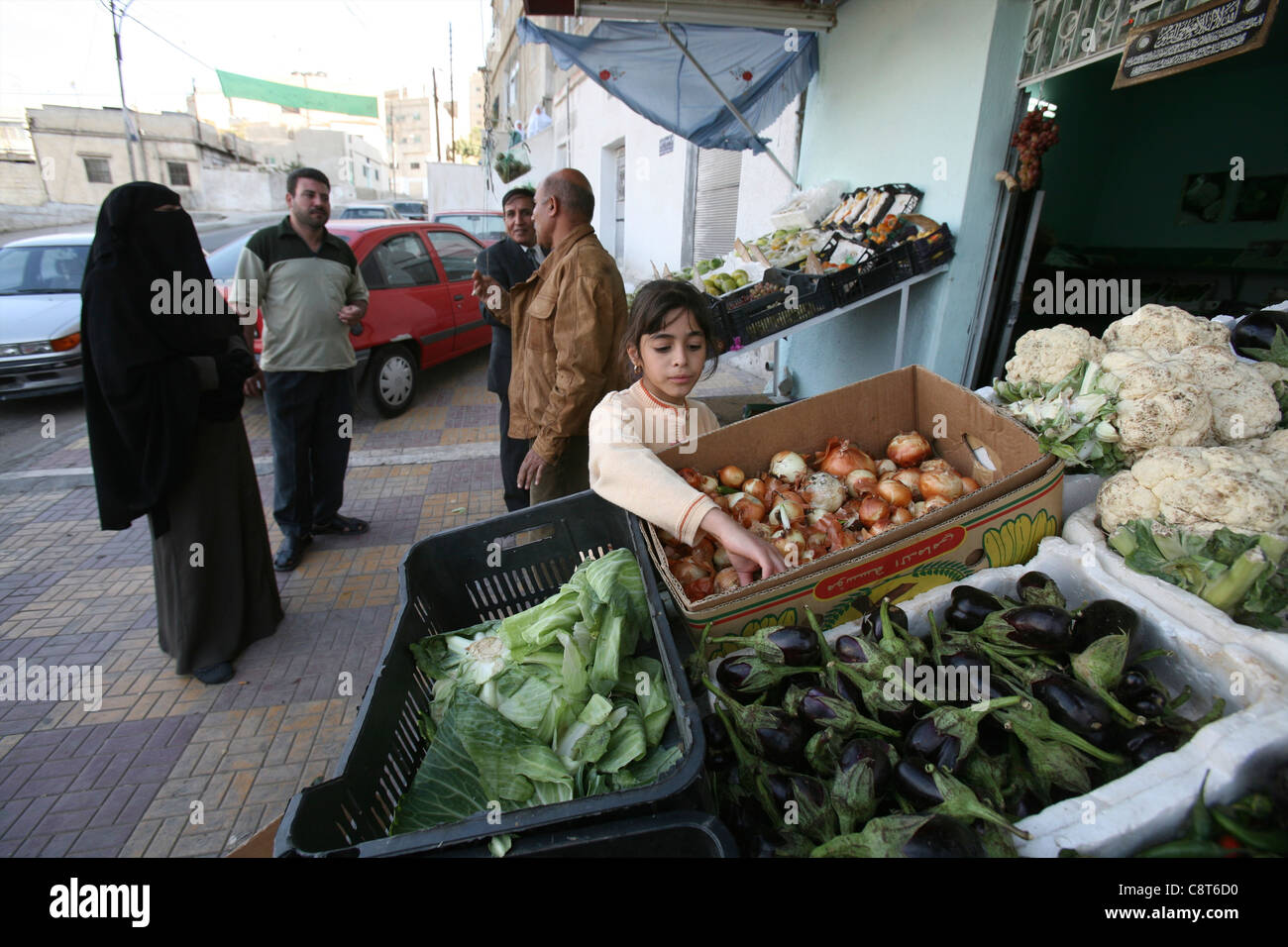 grocery shop in Amman, Jordan Stock Photo Alamy