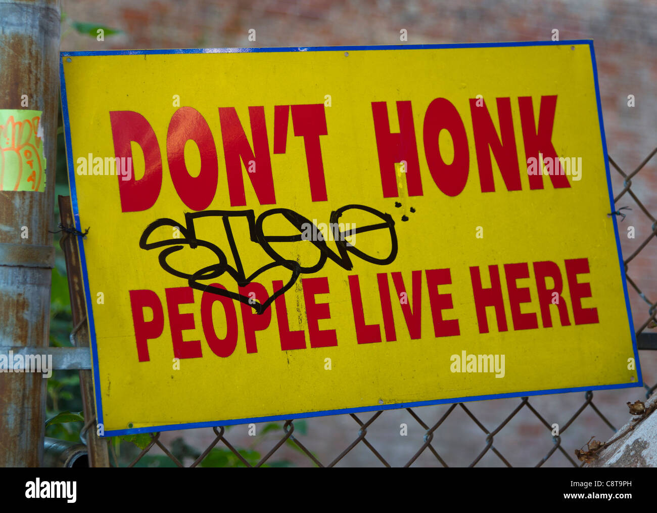 Dont honk hires stock photography and images Alamy