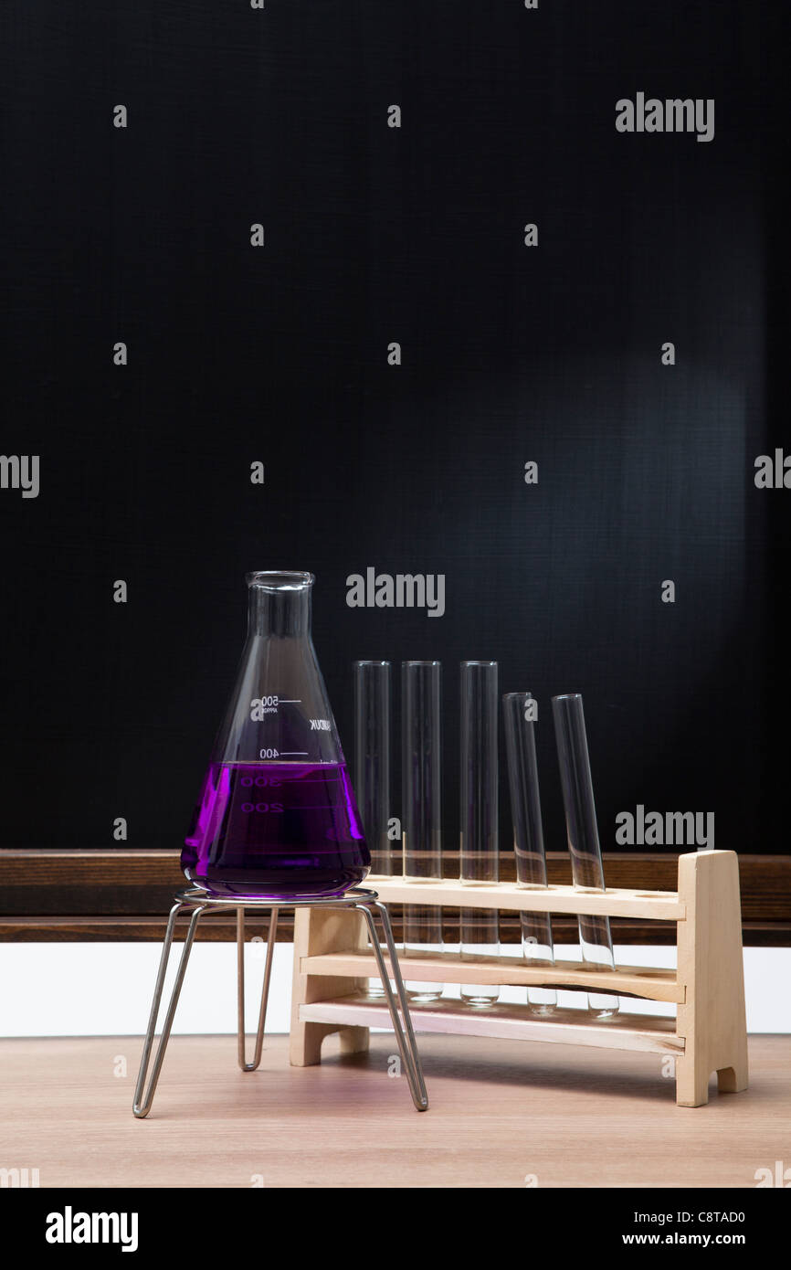 Chemistry Lab And Equipments Stock Photo - Alamy