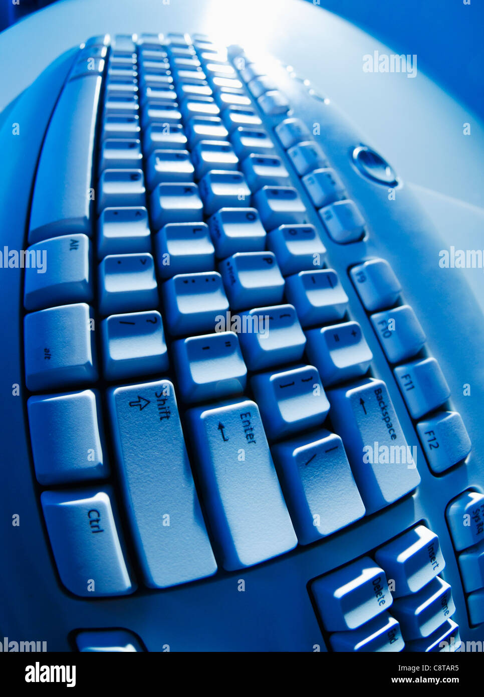 Studio shot of computer keyboard Stock Photo - Alamy
