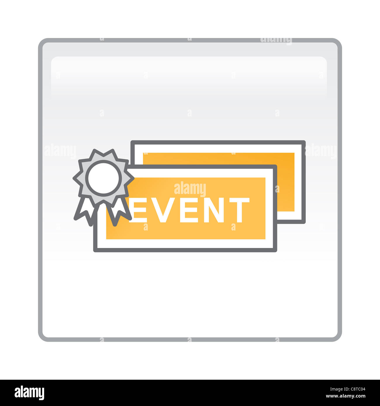 Illustration of event signboard Stock Photo - Alamy