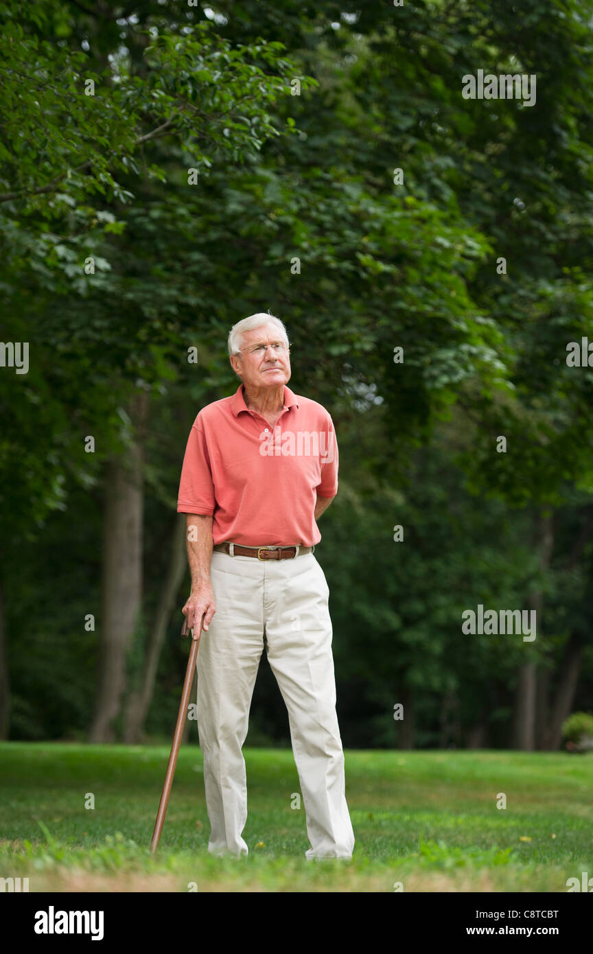 Old man standing full hi-res stock photography and images - Alamy