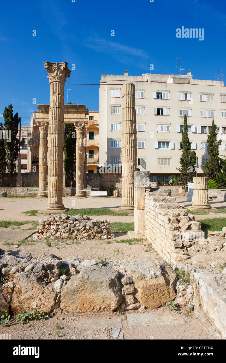 Roman Forum. Tarragona, Catalonia, Spain Stock Photo Alamy