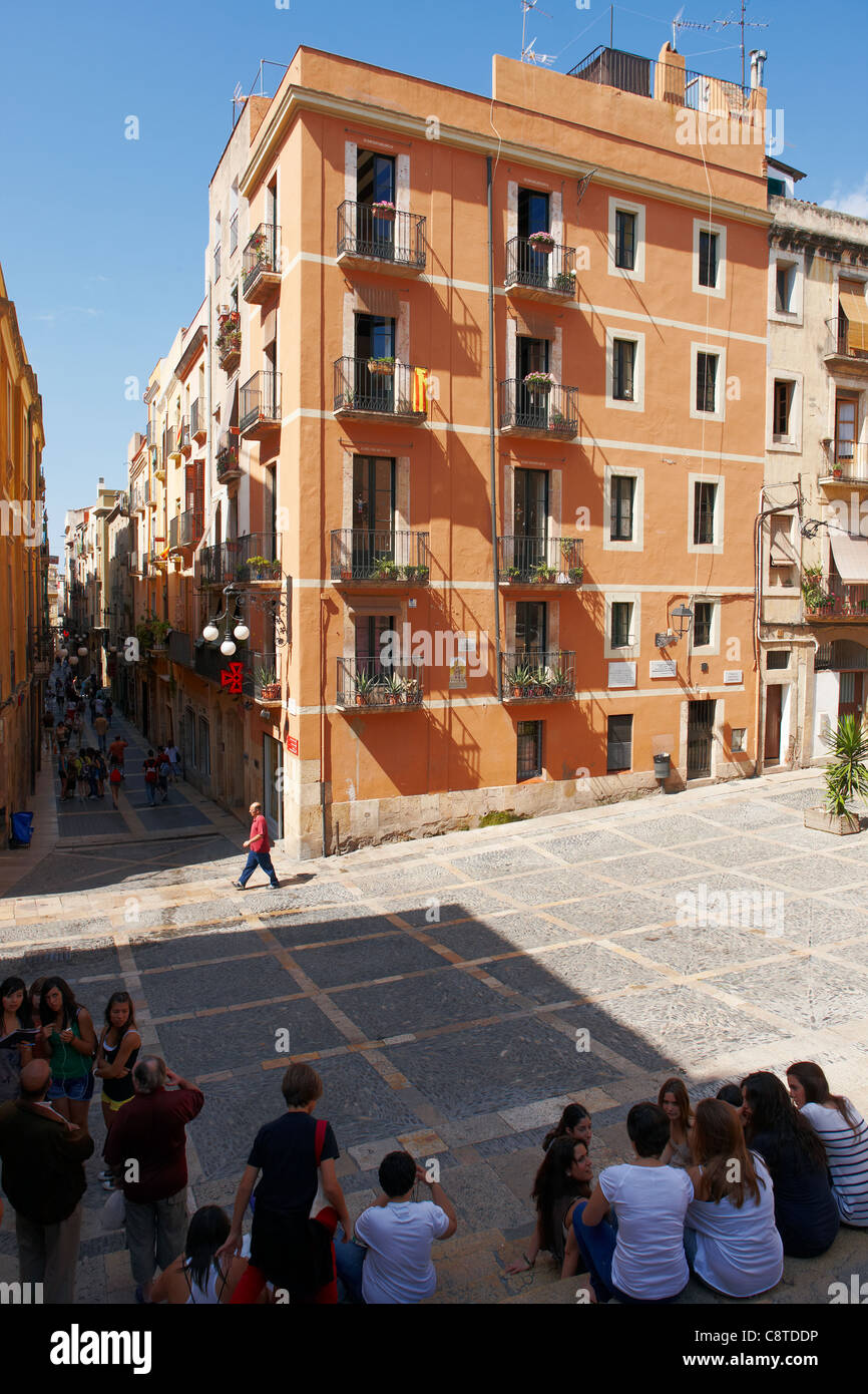 Old town. Tarragona, Catalonia, Spain. Stock Photo