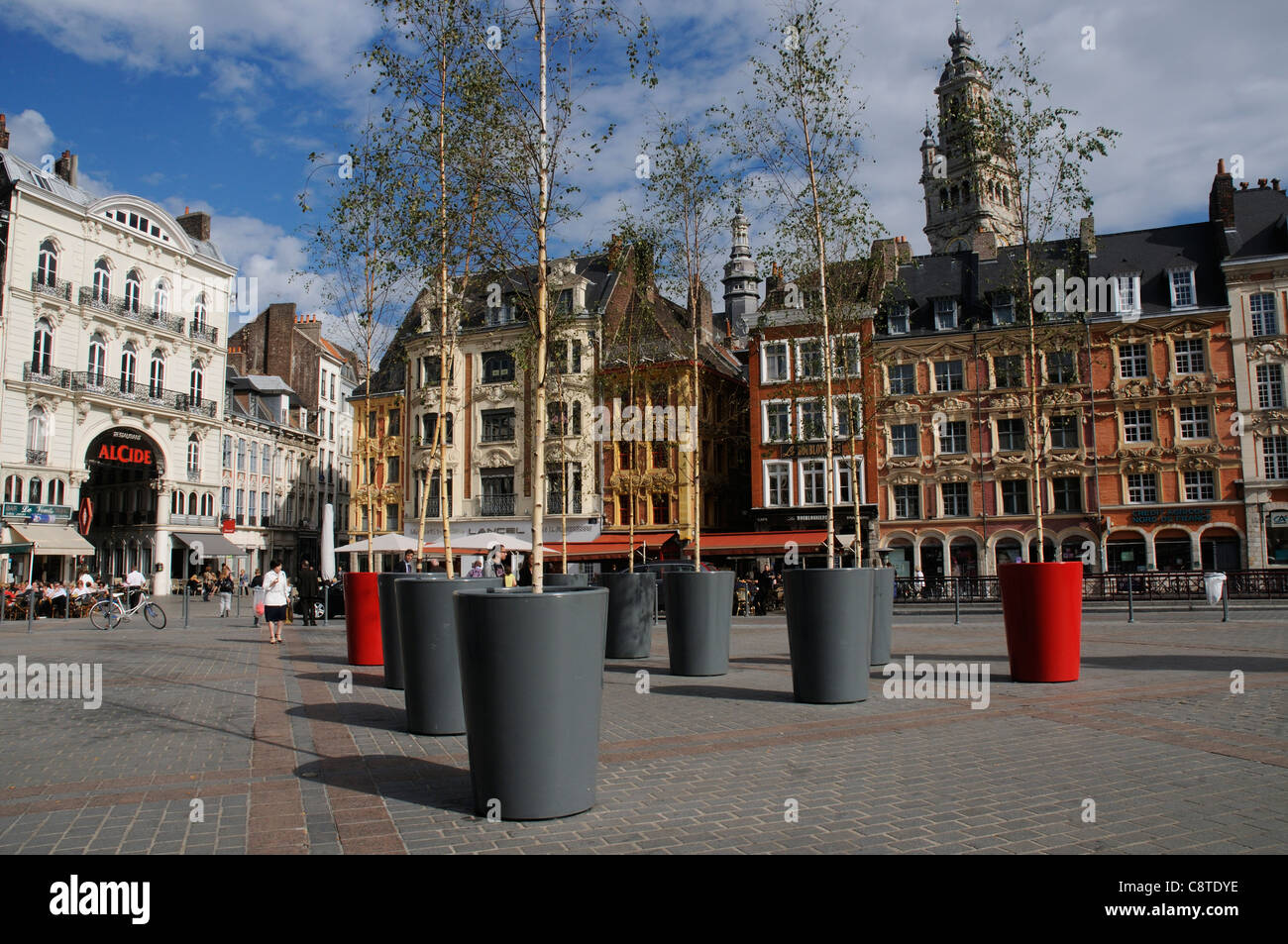Place General de Gaulle in Lille, France Stock Photo Alamy